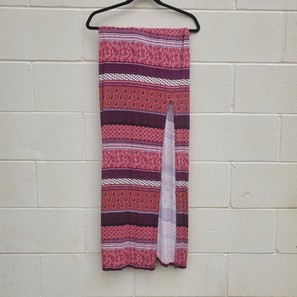 AE Maxi w/ Thigh Split High Neck EUC! Size XXS - Picture 3 of 15